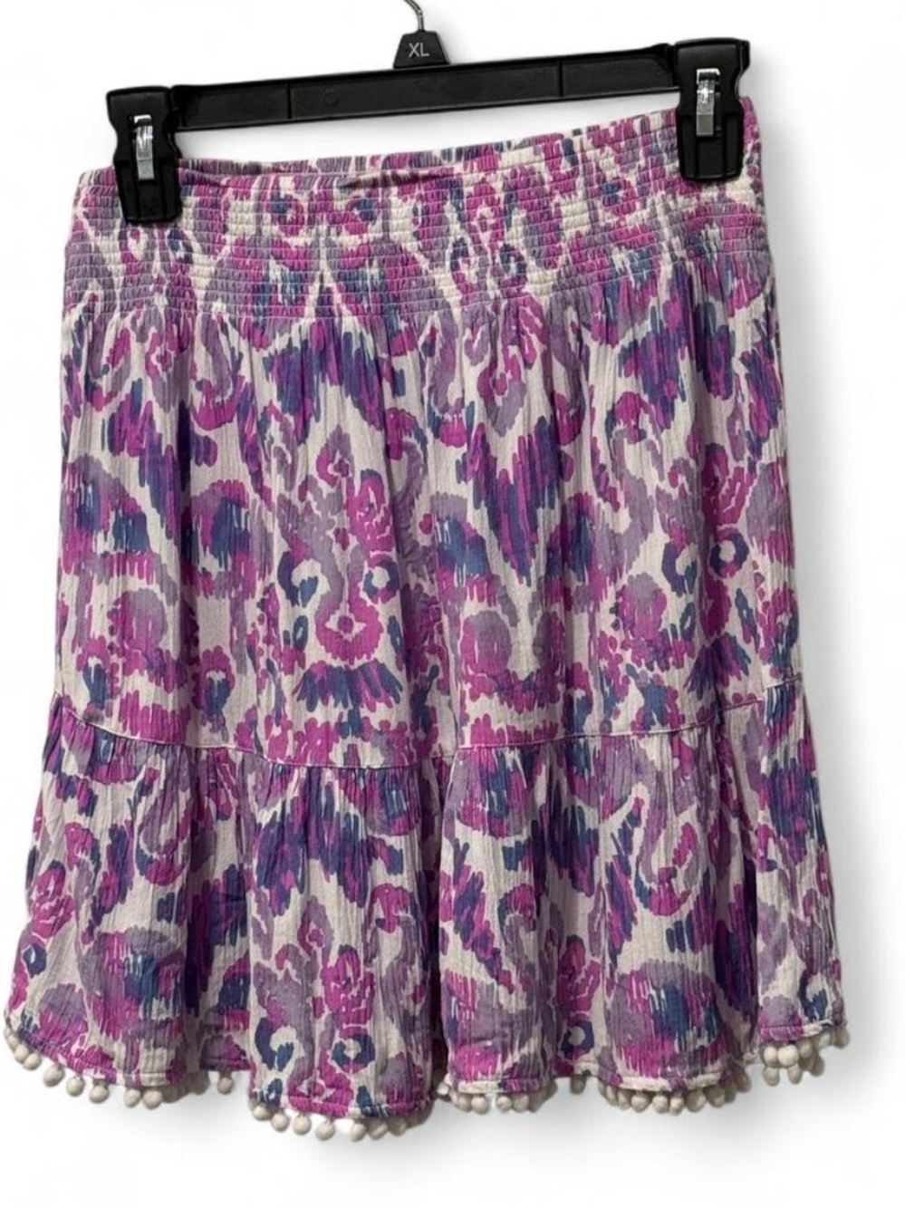 Cottagecore Boho Lilly Pulitzer Evelyn Skirt in Amethyst Beach Bathers  -XS